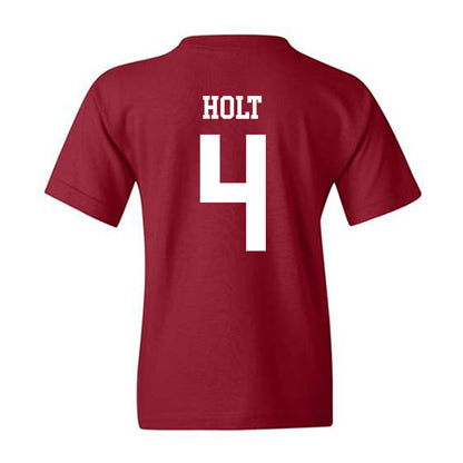 Alabama - NCAA Baseball : Brennan Holt - Classic Shersey Youth T-Shirt-1