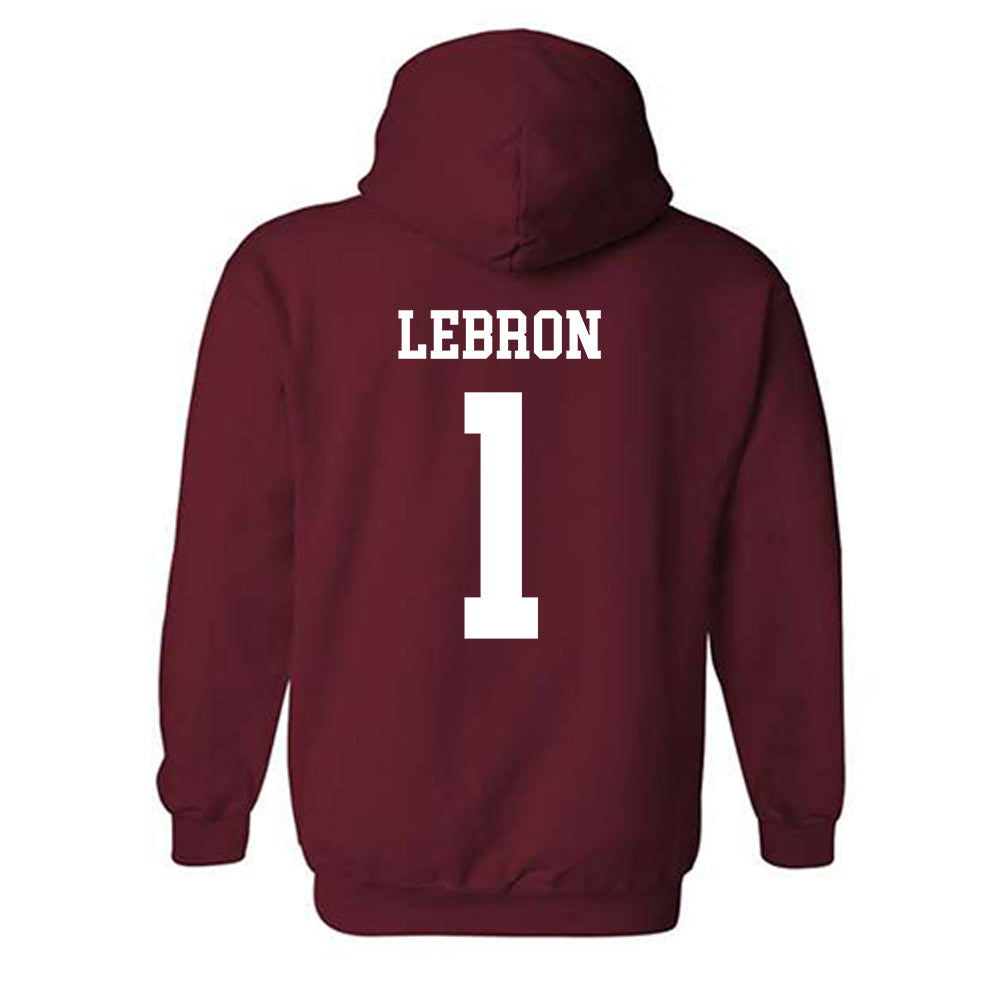 Alabama - NCAA Baseball : Justin Lebron - Classic Shersey Hooded Sweatshirt