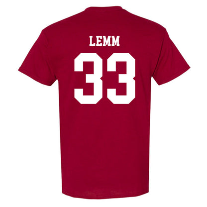 Alabama - NCAA Baseball : John Lemm - Classic Shersey T-Shirt-1