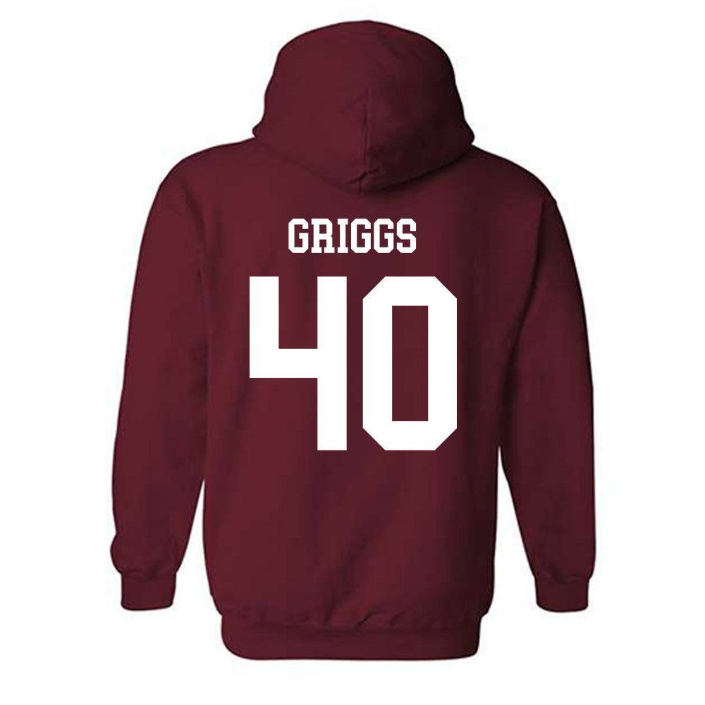 Alabama - Baseball Alumni : Sean Griggs - Classic Shersey Hooded Sweatshirt-1