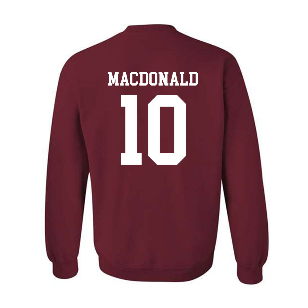 Alabama - Womens Soccer Alumni : Hayley MacDonald - Classic Shersey Crewneck Sweatshirt