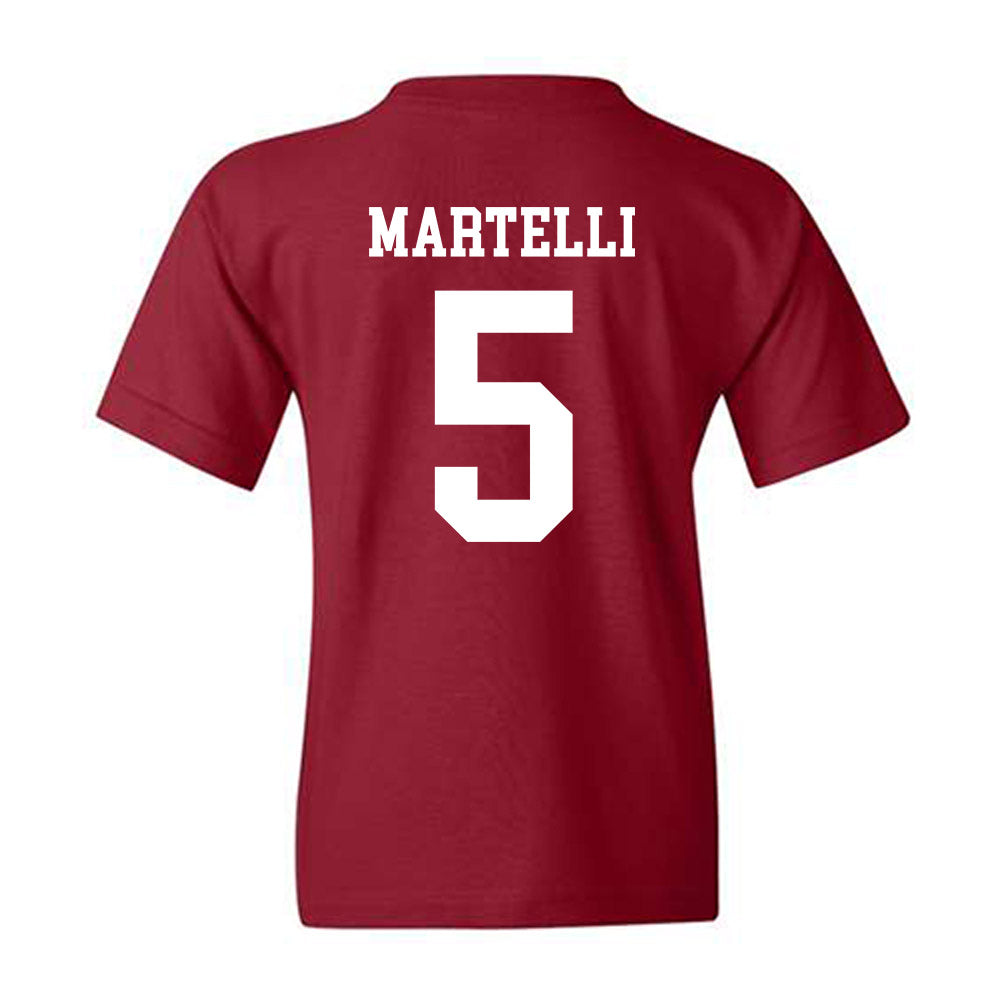 Alabama - NCAA Women's Soccer : Soph Martelli - Classic Shersey Youth T-Shirt-1