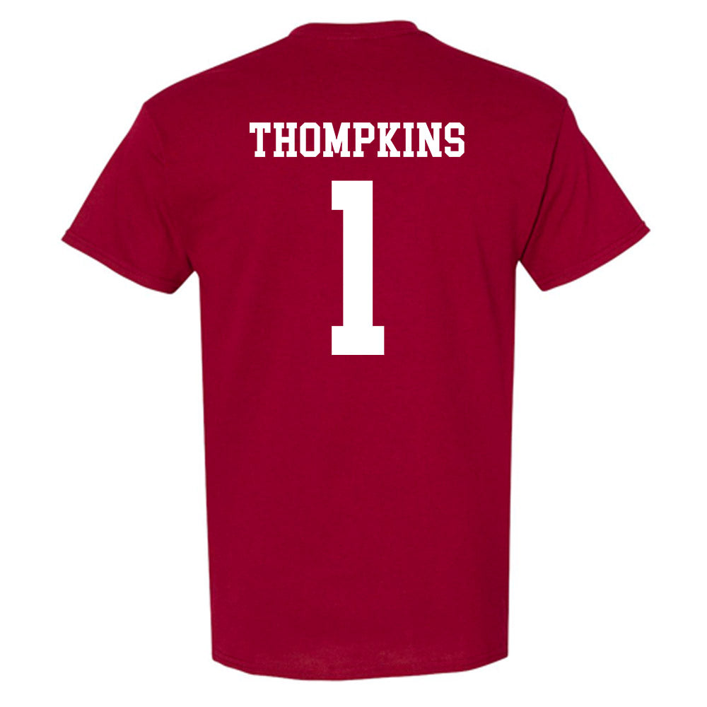 Alabama - NCAA Football : Devan Thompkins - Roll Tide T-Shirt-3