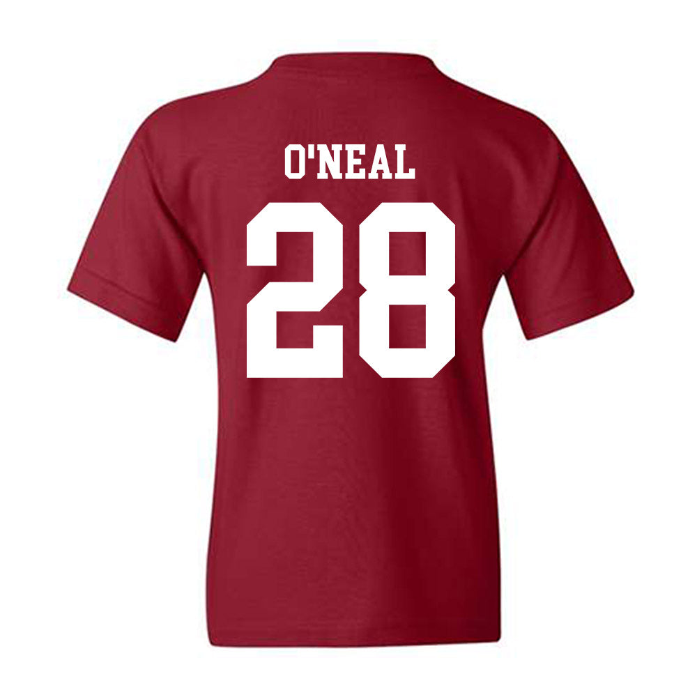 Alabama - NCAA Football : Carmelo O'Neal - Roll Tide Youth T-Shirt-3