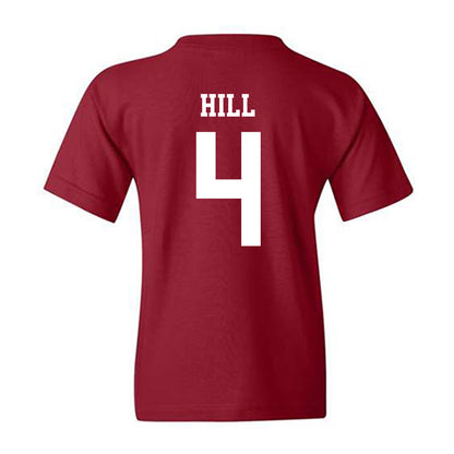 Alabama - NCAA Football : Daniel Hill - Roll Tide Youth T-Shirt-3