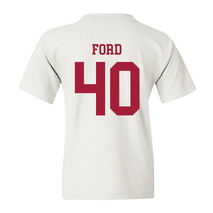 Alabama - NCAA Football : Josh Ford - Roll Tide Youth T-Shirt-2