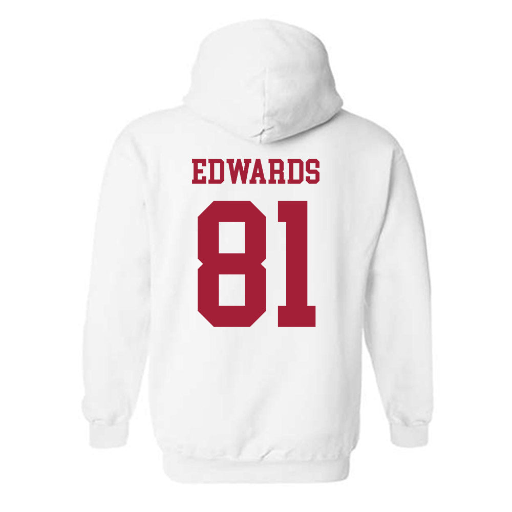Alabama - NCAA Football : Kaleb Edwards - Roll Tide Hooded Sweatshirt-2