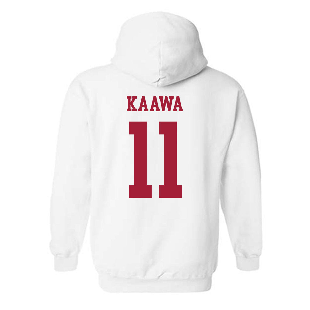 Alabama - NCAA Football : Tayden-Evan Kaawa - Roll Tide Hooded Sweatshirt-2
