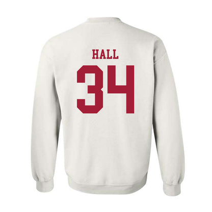 Alabama - NCAA Football : Zay Hall - Roll Tide Crewneck Sweatshirt-2