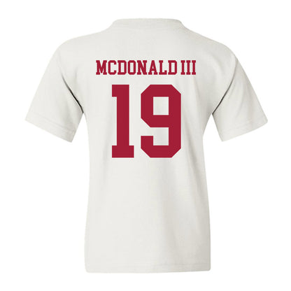Alabama - NCAA Football : Chuck McDonald III - Roll Tide Youth T-Shirt-2