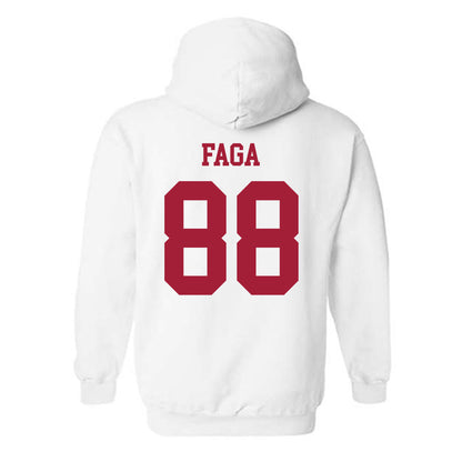 Alabama - NCAA Football : Isaia Faga - Roll Tide Hooded Sweatshirt-2