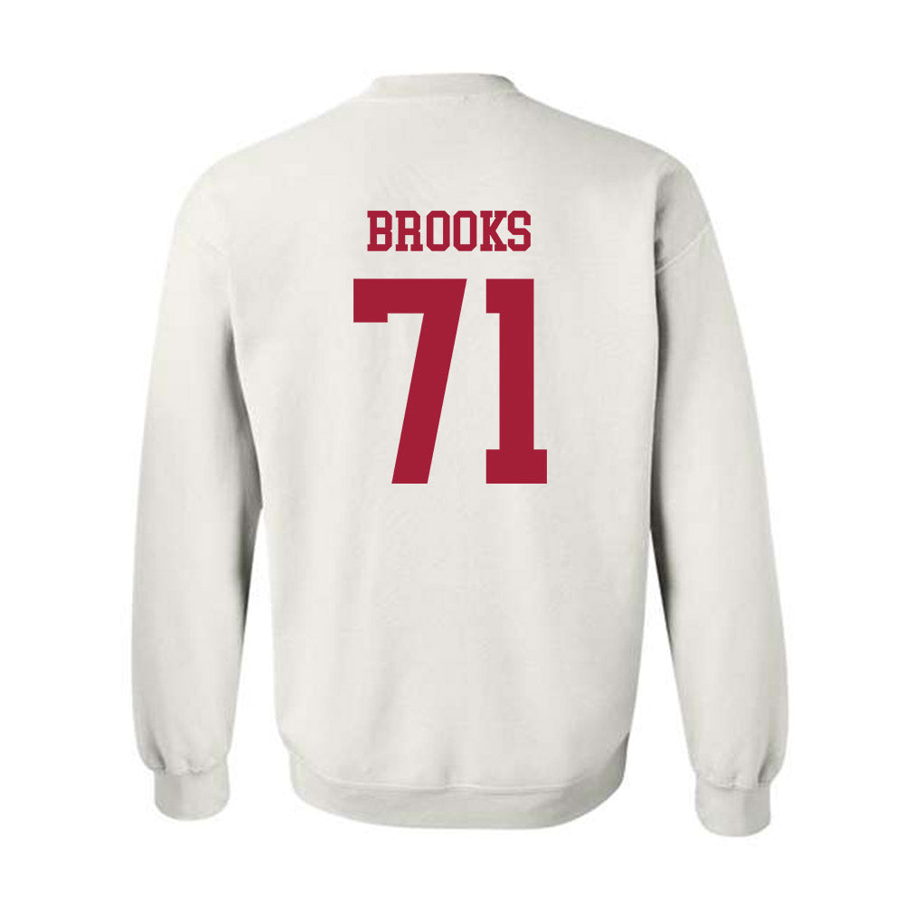 Alabama - NCAA Football : Nick Brooks - Roll Tide Crewneck Sweatshirt-2
