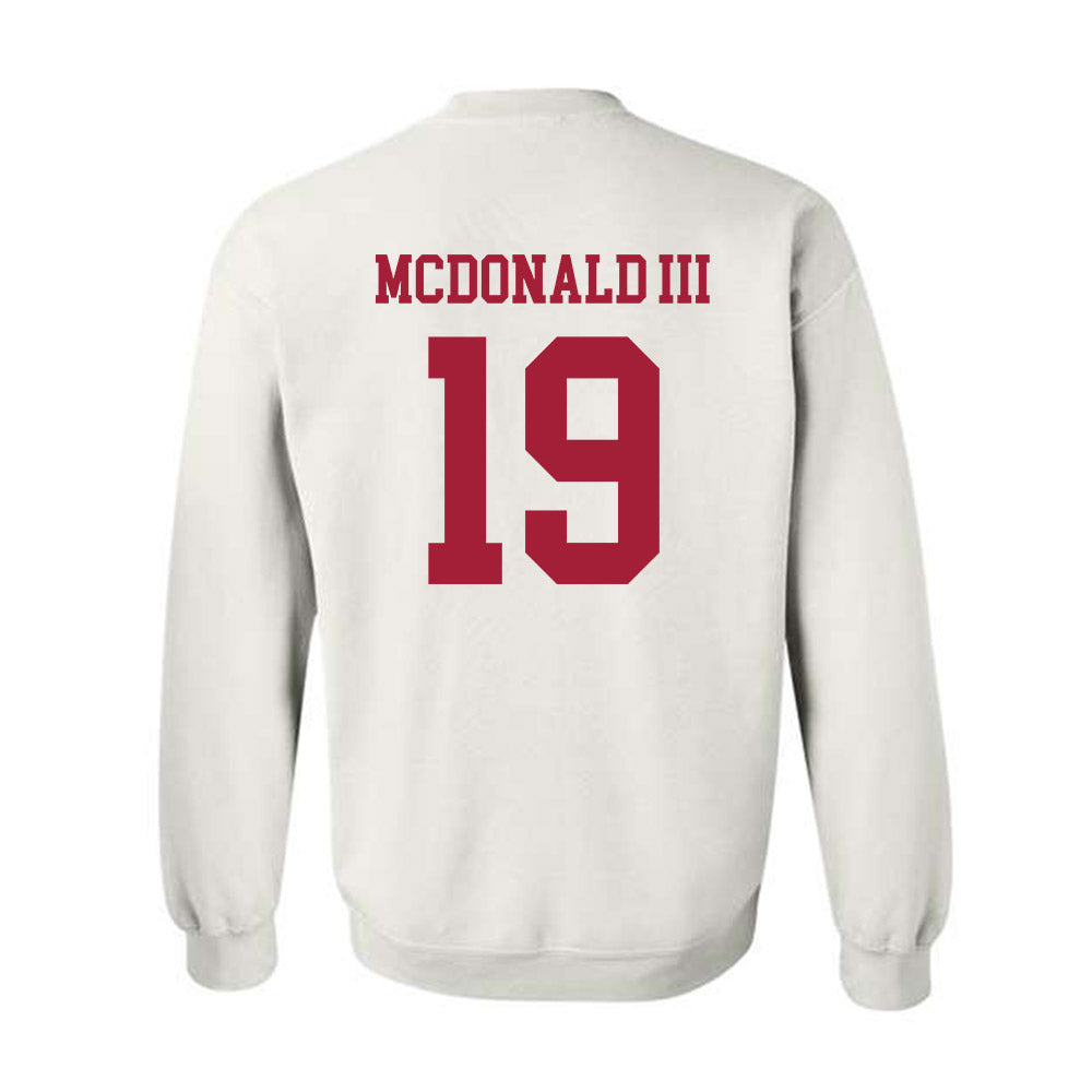Alabama - NCAA Football : Chuck McDonald III - Roll Tide Crewneck Sweatshirt-2