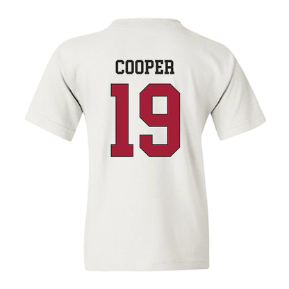 Alabama - NCAA Football : John Cooper - Youth T-Shirt-1