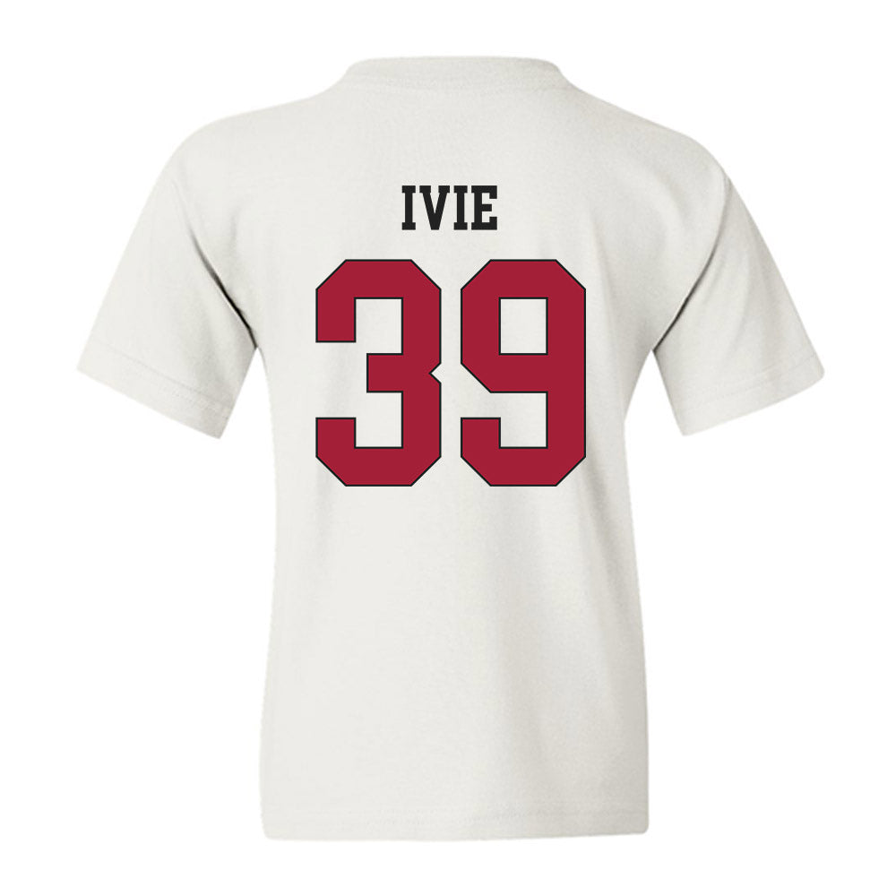 Alabama - NCAA Football : Jake Ivie - Youth T-Shirt-1
