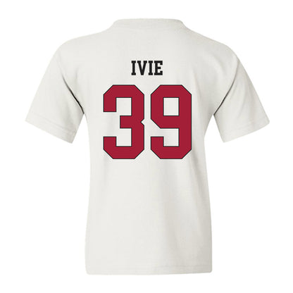 Alabama - NCAA Football : Jake Ivie - Youth T-Shirt-1