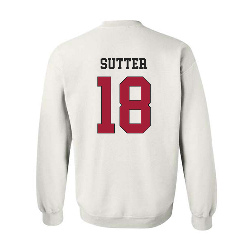 Alabama - NCAA Football : Mack Sutter - Crewneck Sweatshirt-1