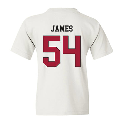 Alabama - NCAA Football : Jayvin James - Youth T-Shirt-1