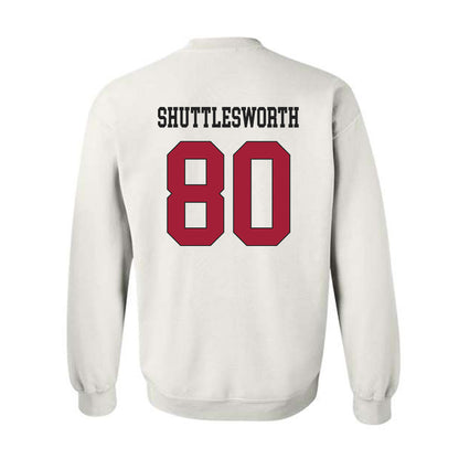 Alabama - NCAA Football : Jaxon Shuttlesworth - Crewneck Sweatshirt-1