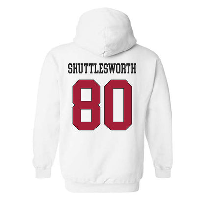 Alabama - NCAA Football : Jaxon Shuttlesworth - Hooded Sweatshirt-1