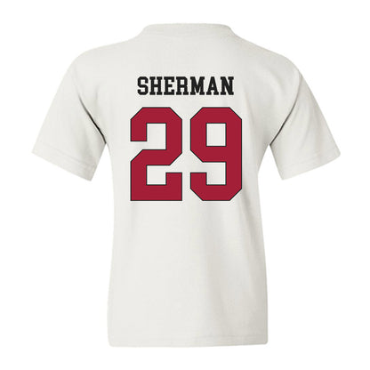Alabama - NCAA Football : Nick Sherman - Youth T-Shirt-1