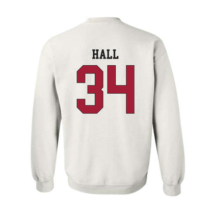 Alabama - NCAA Football : Zay Hall - Crewneck Sweatshirt-1