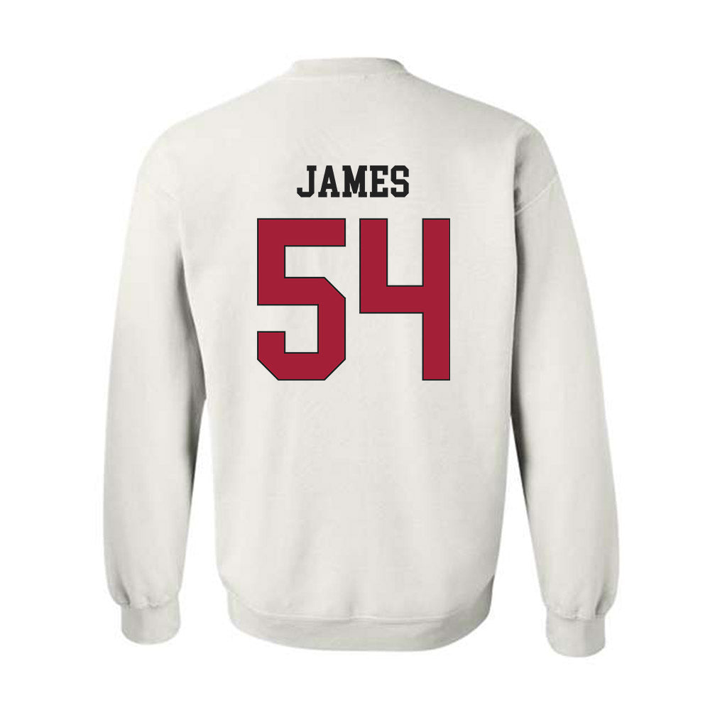 Alabama - NCAA Football : Jayvin James - Crewneck Sweatshirt-1