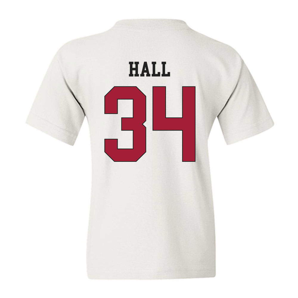 Alabama - NCAA Football : Zay Hall - Youth T-Shirt-1