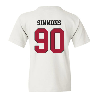 Alabama - NCAA Football : London Simmons - Youth T-Shirt-1