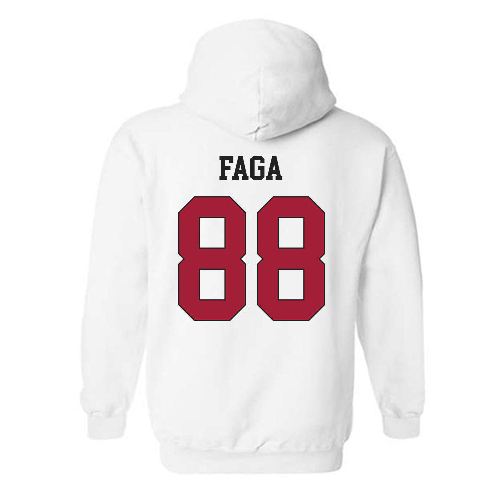 Alabama - NCAA Football : Isaia Faga - Hooded Sweatshirt-1