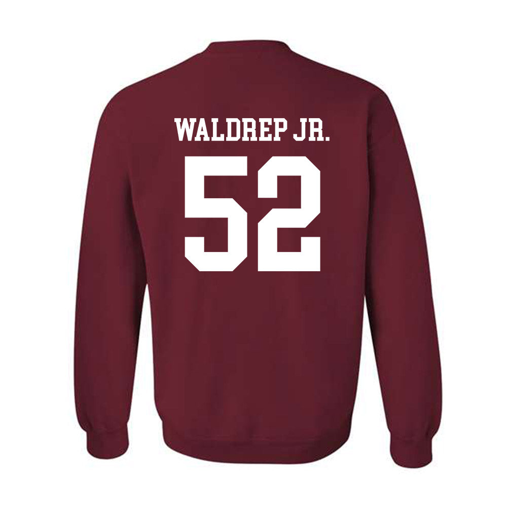 Alabama - NCAA Football : Mal Waldrep Jr. - Classic Shersey Crewneck Sweatshirt-1