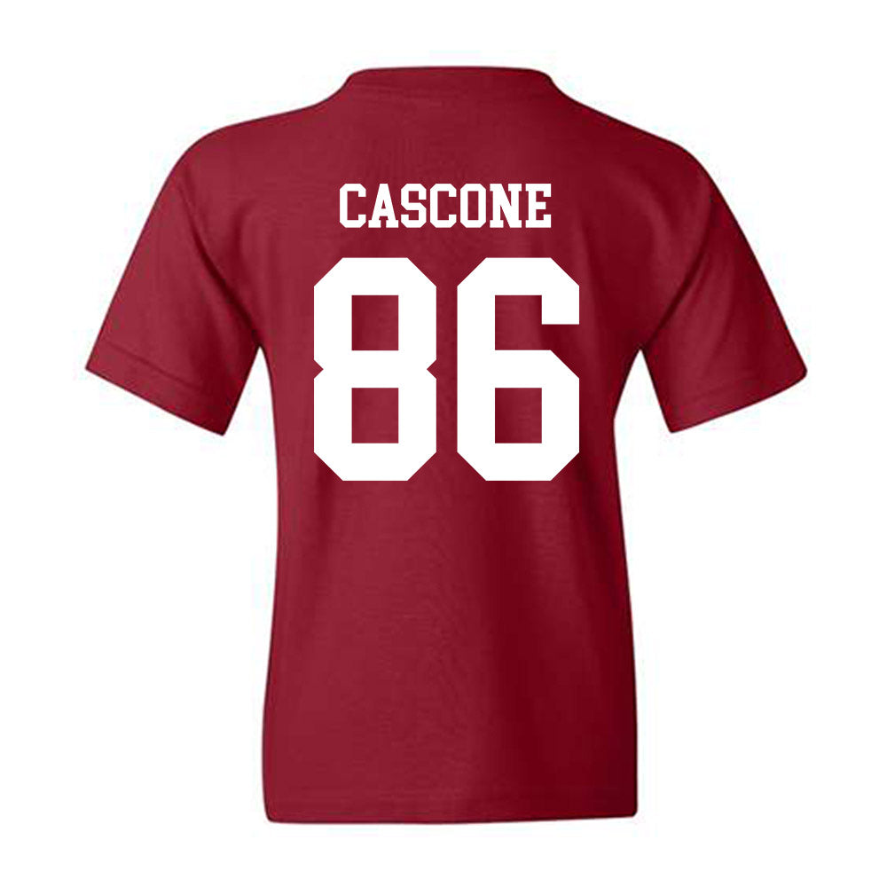 Alabama - NCAA Football : Jude Cascone - Classic Shersey Youth T-Shirt-1