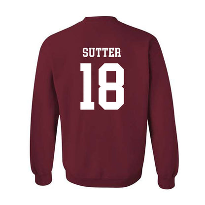 Alabama - NCAA Football : Mack Sutter - Classic Shersey Crewneck Sweatshirt-1