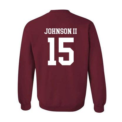 Alabama - NCAA Football : Duke Johnson II - Classic Shersey Crewneck Sweatshirt-1