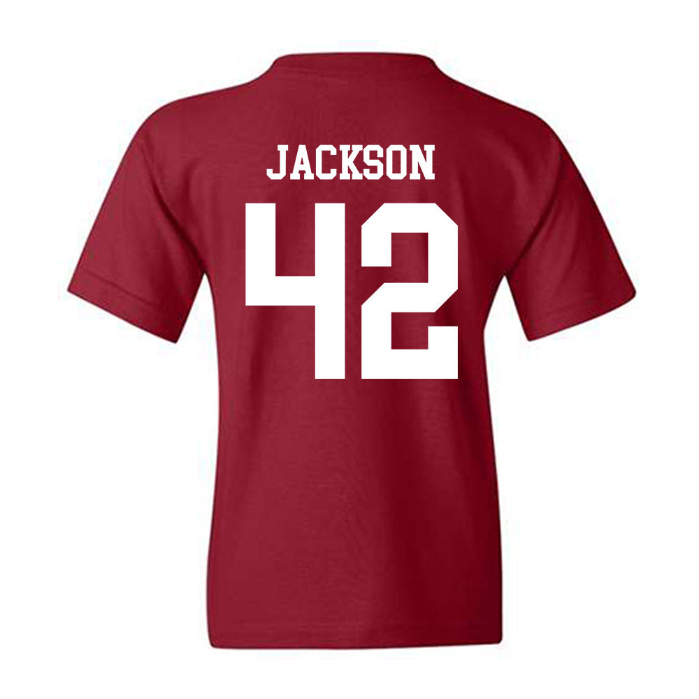 Alabama - NCAA Football : Ben Jackson - Classic Shersey Youth T-Shirt-1