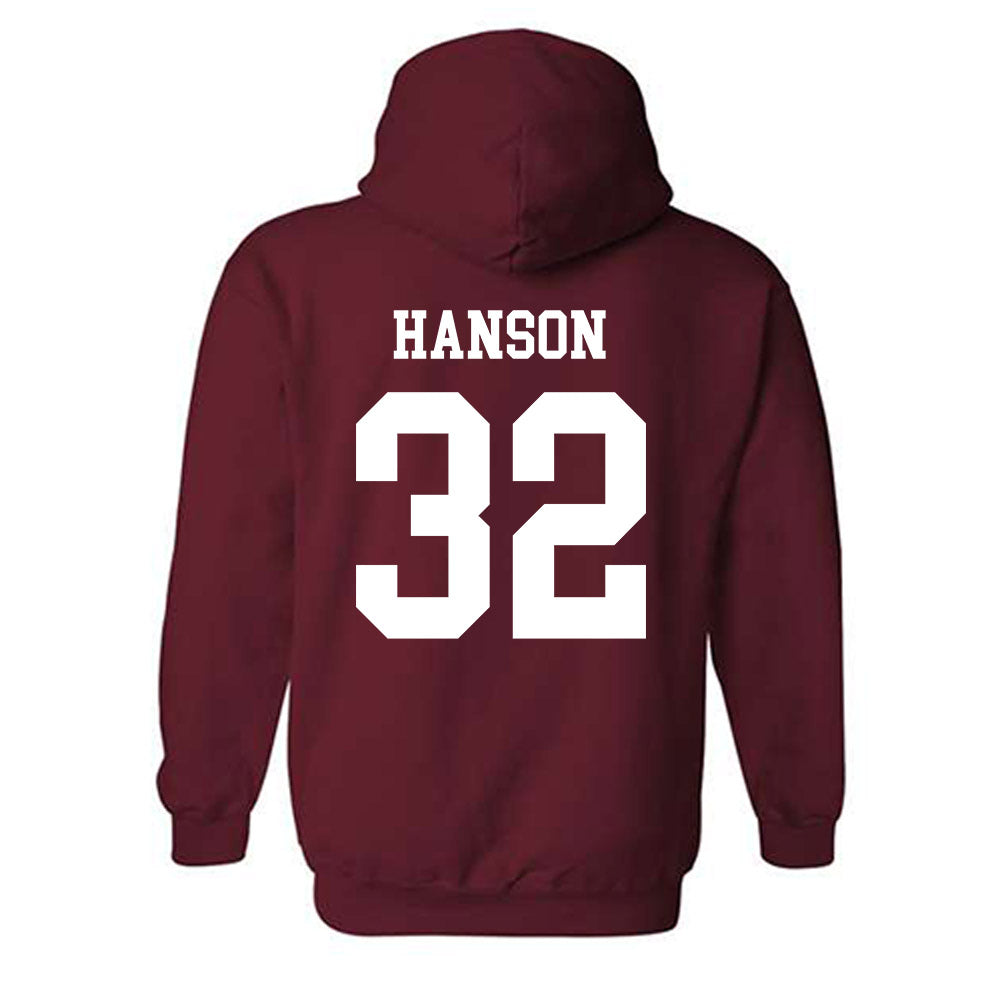 Alabama - NCAA Football : Griffin Hanson - Classic Shersey Hooded Sweatshirt-1