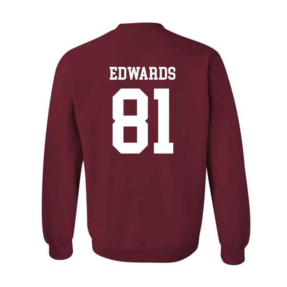 Alabama - NCAA Football : Kaleb Edwards - Classic Shersey Crewneck Sweatshirt-1