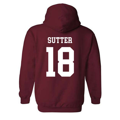 Alabama - NCAA Football : Mack Sutter - Classic Shersey Hooded Sweatshirt-1