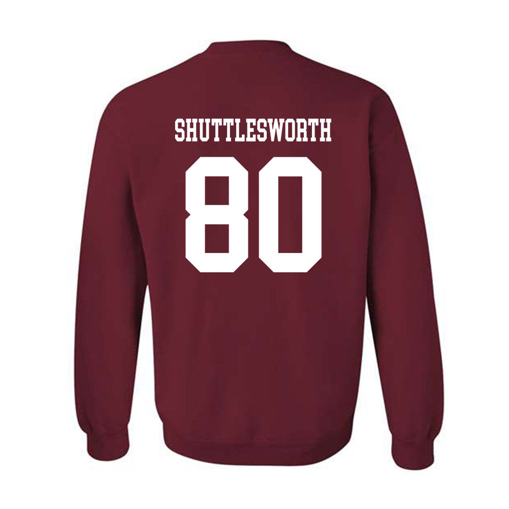 Alabama - NCAA Football : Jaxon Shuttlesworth - Classic Shersey Crewneck Sweatshirt-1
