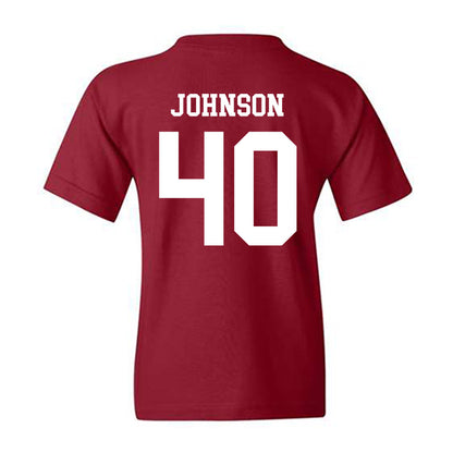 Alabama - NCAA Football : Grant Johnson - Classic Shersey Youth T-Shirt-1