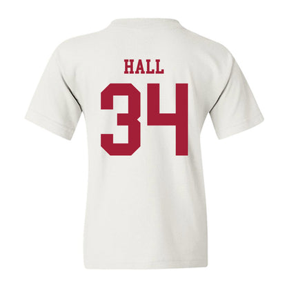 Alabama - NCAA Football : Zay Hall - Vintage Shersey Youth T-Shirt-1