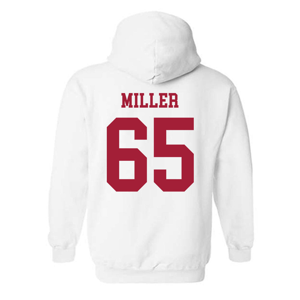 Alabama - NCAA Football : Tyrell Miller - Vintage Shersey Hooded Sweatshirt-1