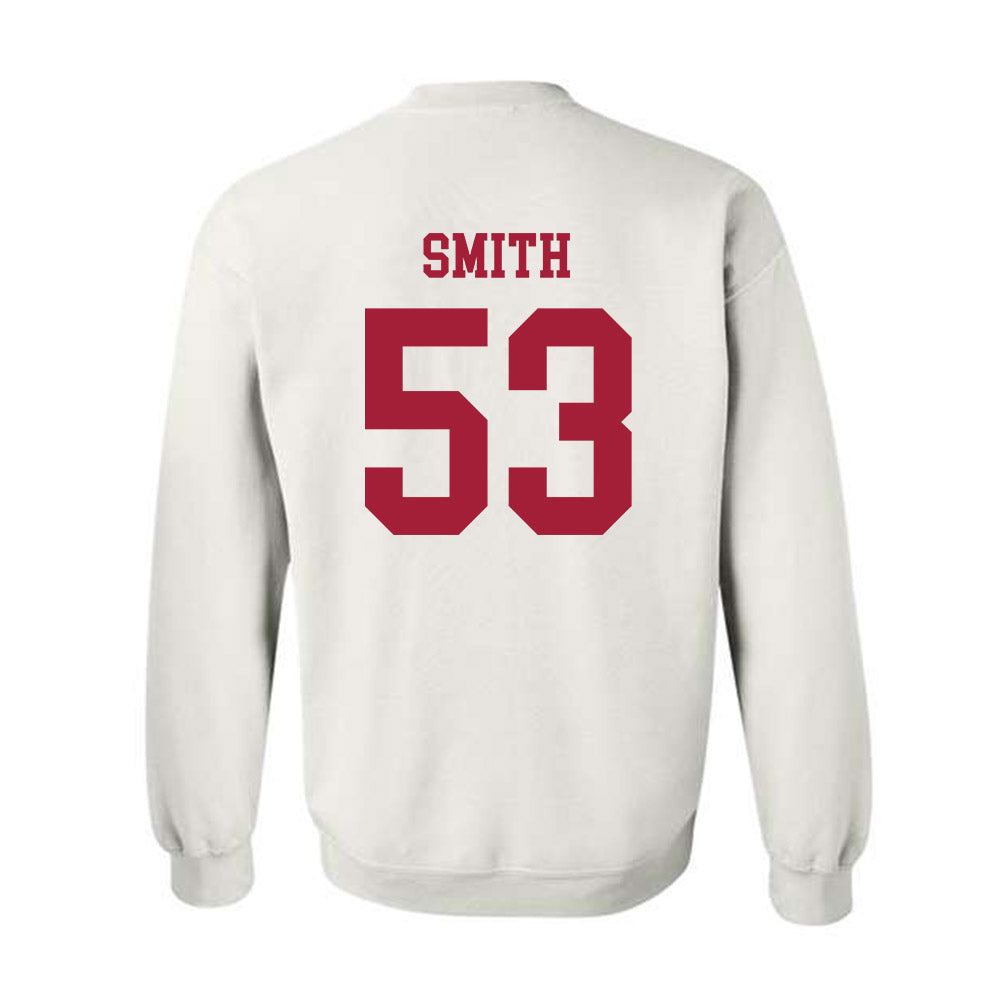 Alabama - NCAA Football : Mac Smith - Vintage Shersey Crewneck Sweatshirt-1