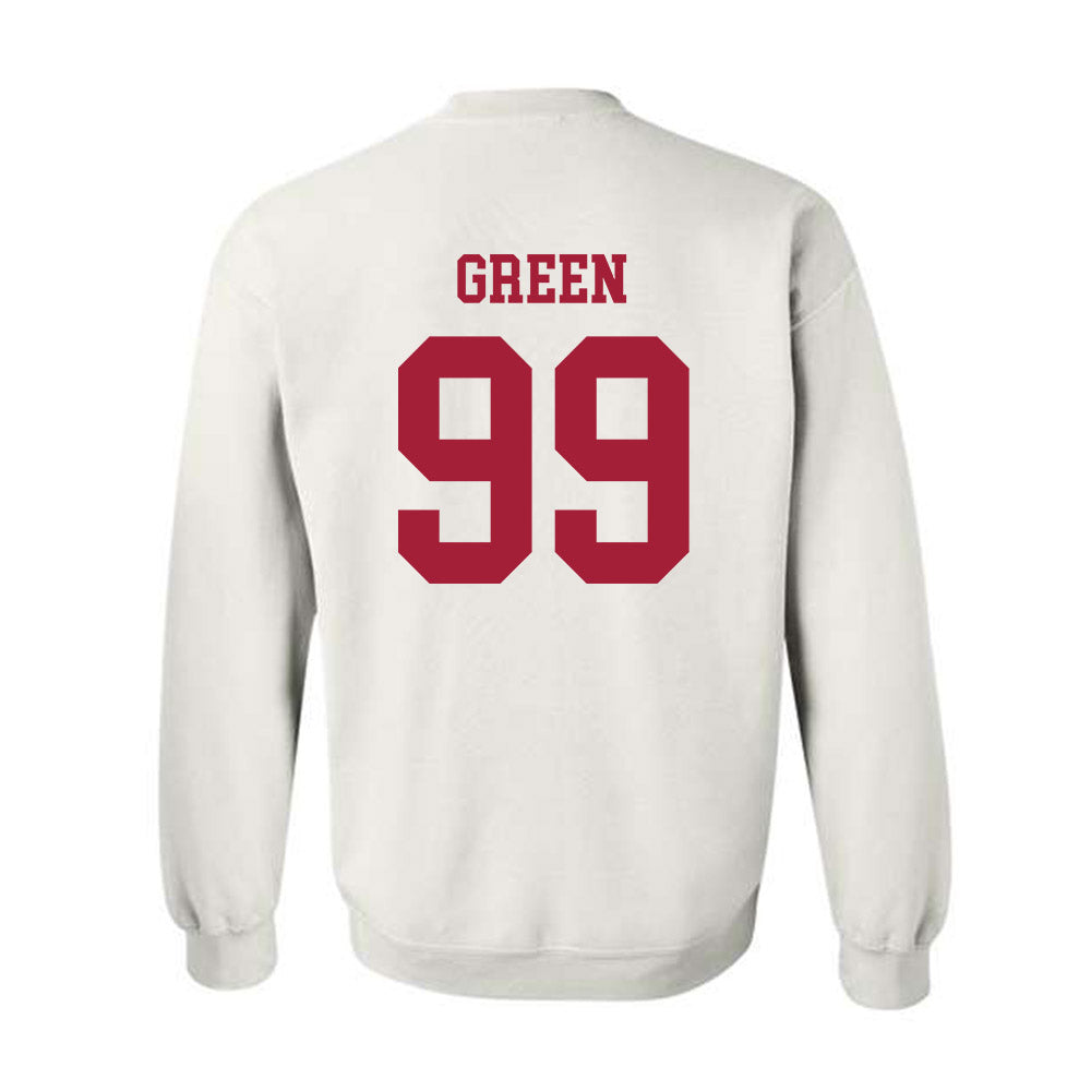 Alabama - NCAA Football : Terrance Green - Vintage Shersey Crewneck Sweatshirt-1