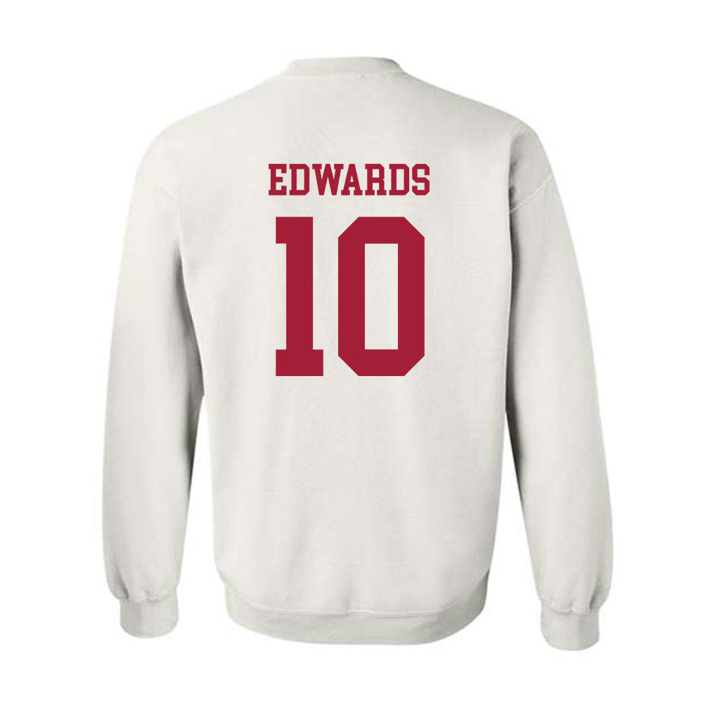 Alabama - NCAA Football : Jireh Edwards - Vintage Shersey Crewneck Sweatshirt-1