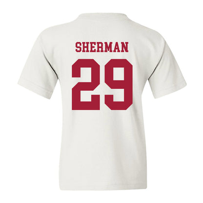 Alabama - NCAA Football : Nick Sherman - Vintage Shersey Youth T-Shirt-1