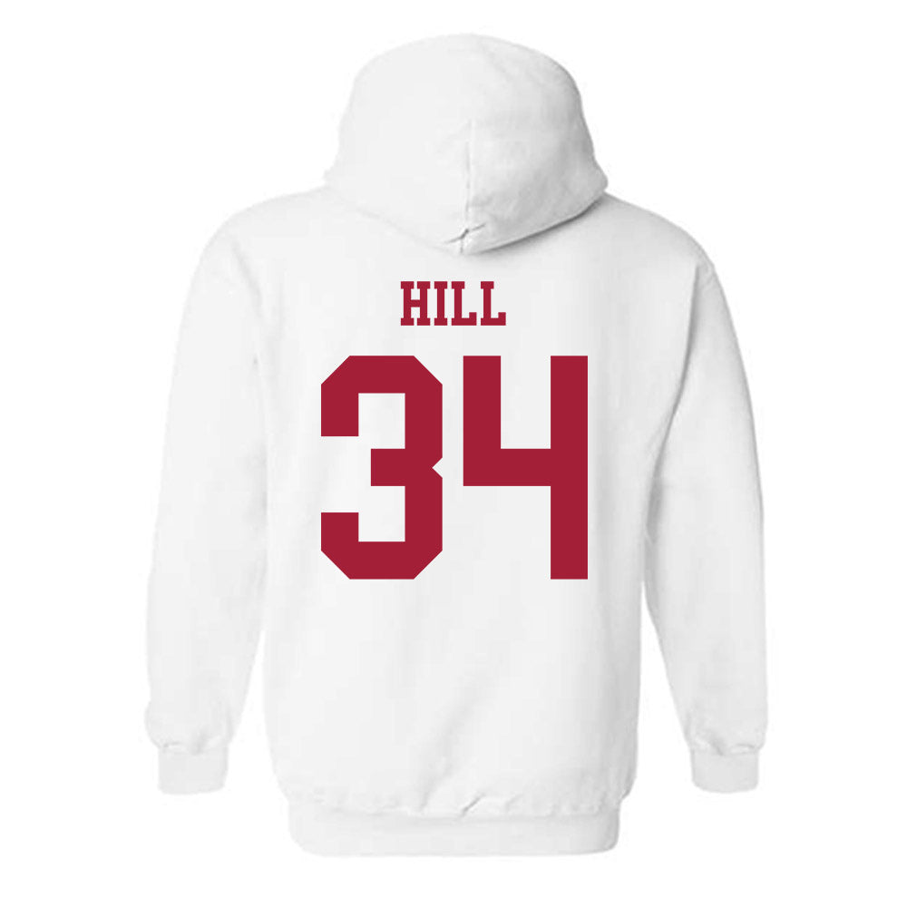 Alabama - NCAA Football : London Hill - Vintage Shersey Hooded Sweatshirt-1