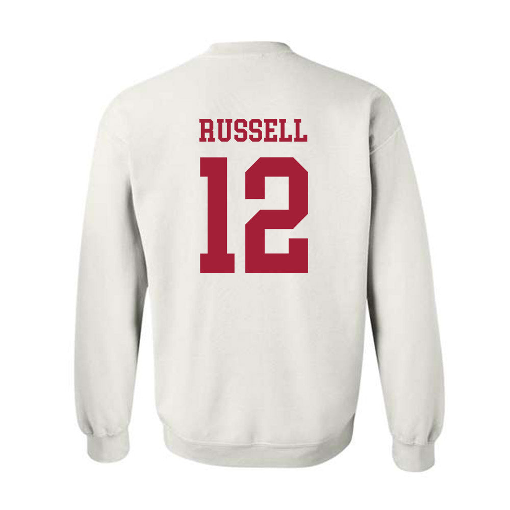 Alabama - NCAA Football : Keelon Russell - Vintage Shersey Crewneck Sweatshirt-1