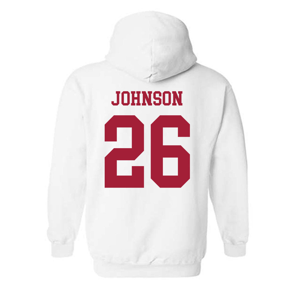Alabama - NCAA Football : Mhari Johnson - Vintage Shersey Hooded Sweatshirt-1