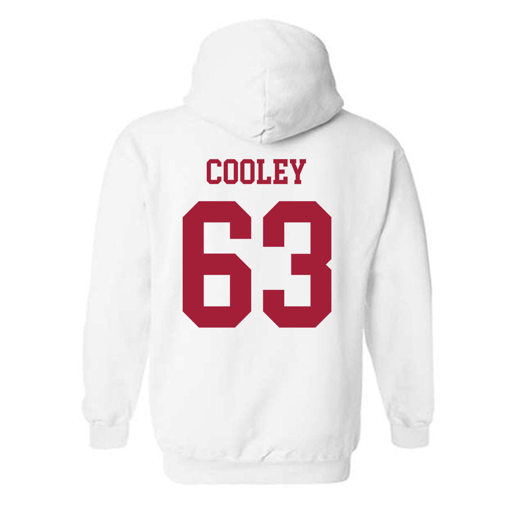 Alabama - NCAA Football : Bryson Cooley - Vintage Shersey Hooded Sweatshirt-1